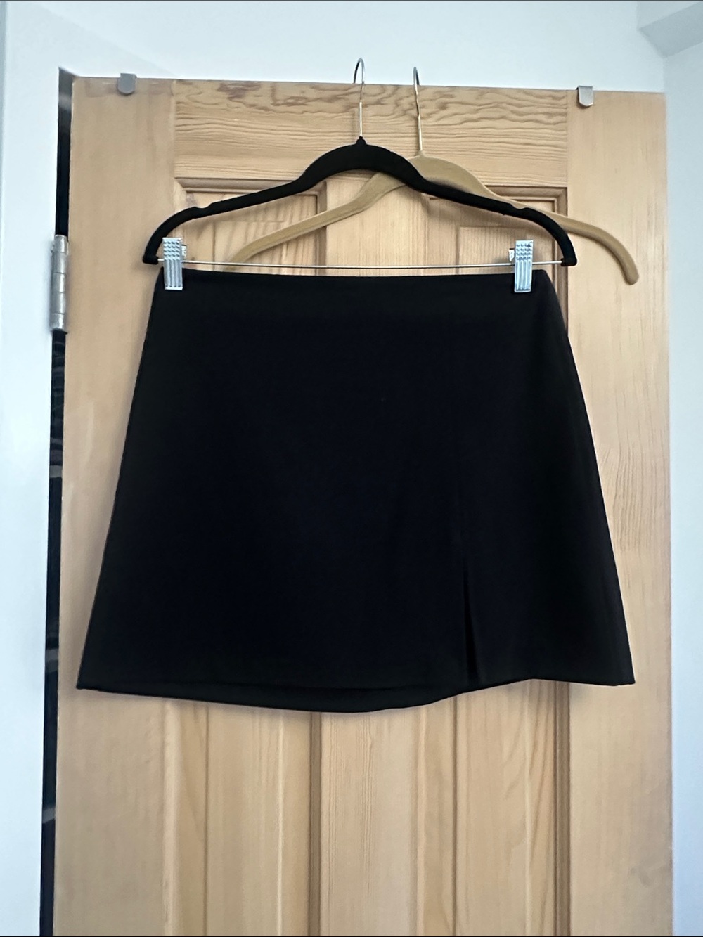Sunday Best Black Mini Skirt - with slit